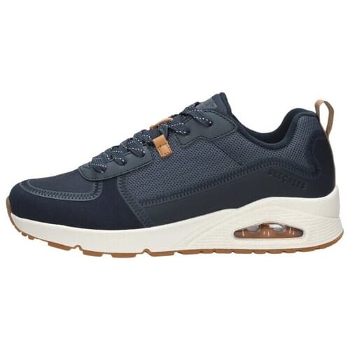 Skechers Uno Layover Sneaker - Heren - Blauw