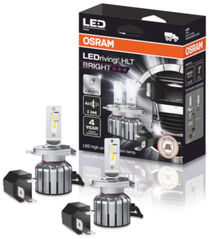 LEDriving HLT Bright 24v H4 64196DWBRT-2HFB set