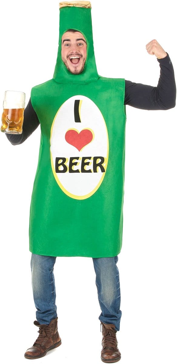 Vegaoo - Bierfles kostuum voor volwassenen