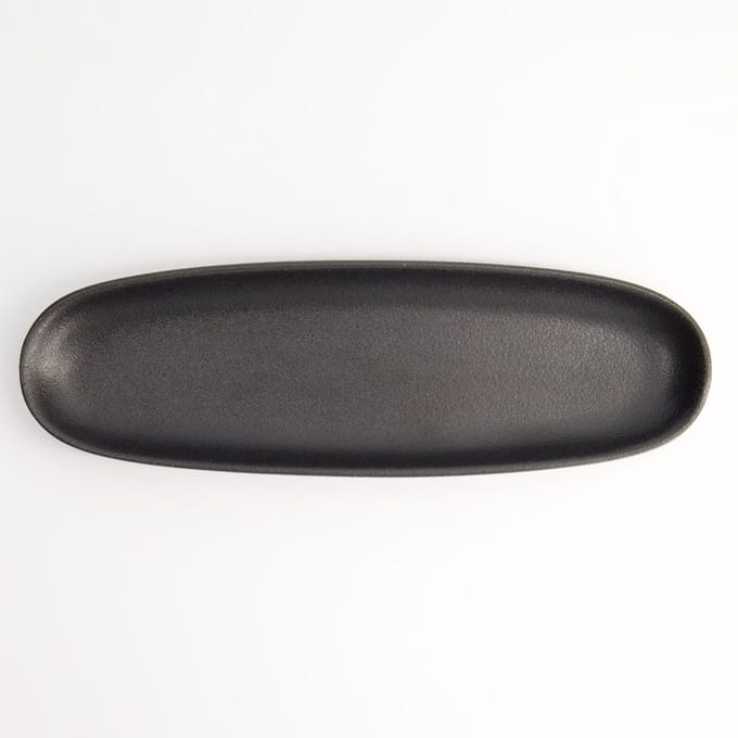 Tokyo Design Studio - Yuzu Black Bord - Zwart - 30,3 x 9,5 x 2,4 cm