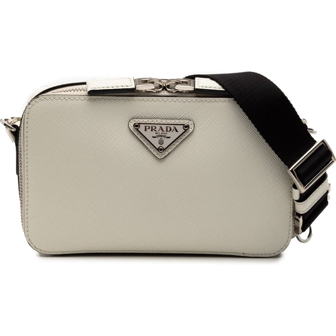 Tweedehands Saffiano Brique Schoudertas