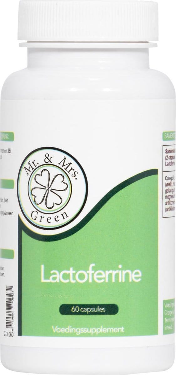 Lactoferrine, 150 mg lactoferrine per capsule
