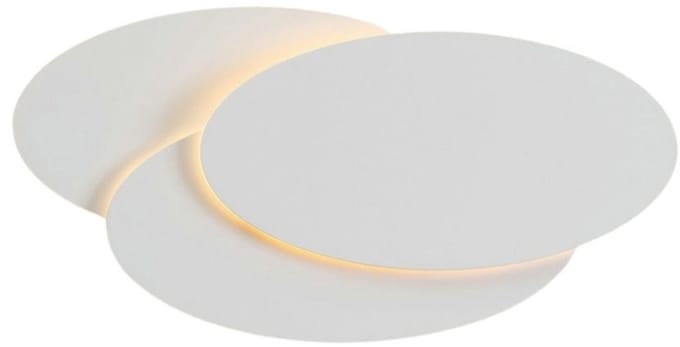 Kosilum - Lunar - Wandlamp - Wit - Aluminium