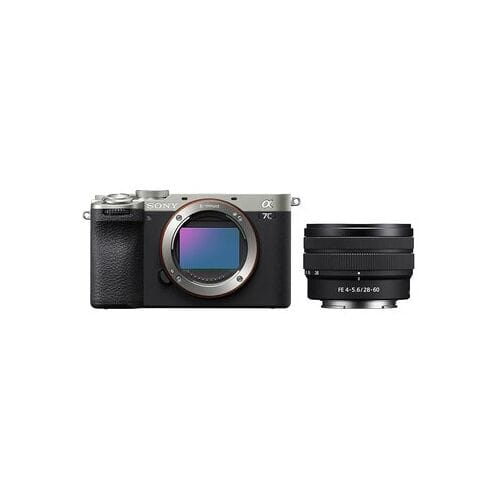 Sony Systeemcamera A7C II + Allround lens 28 - 60 mm Zilver
