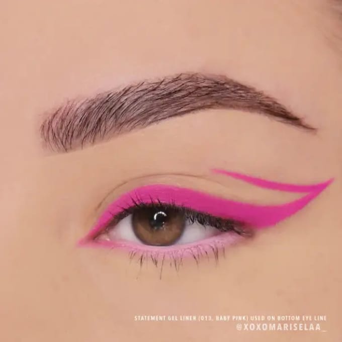 Moira | Statement Waterproof Gel Liner 013 Baby Pink