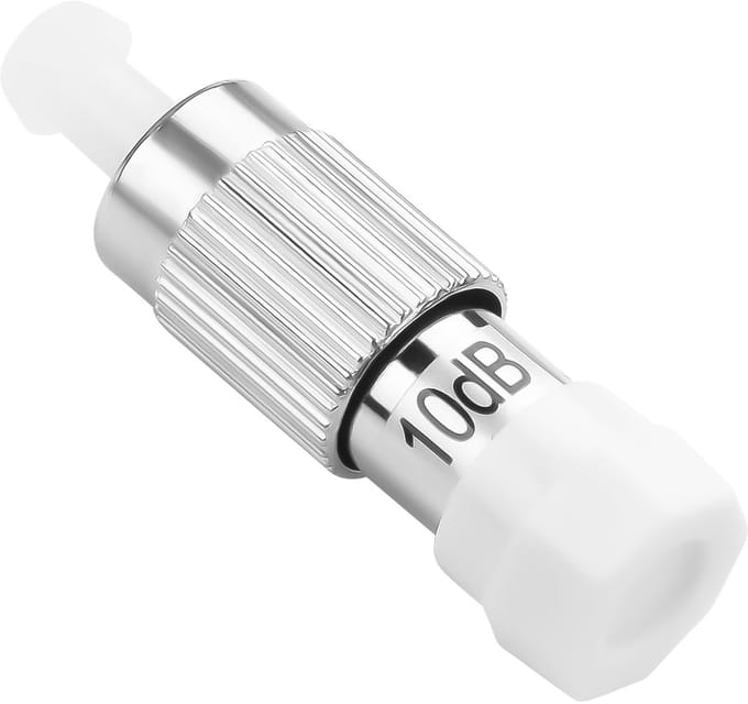 10dB FC/UPC Fiber Optic Attenuator - Vast Demping Adapter voor FTTH en DWDM