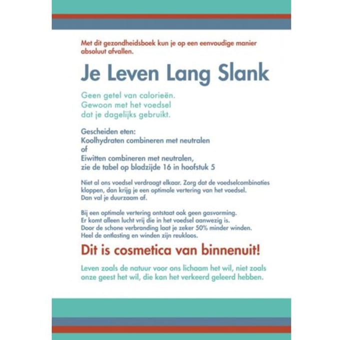 Je Leven Lang Slank - Ton Kuiper