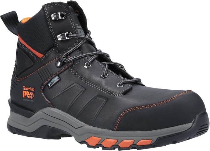 Timberland Hypercharge leer S3 zwart/oranje EU42 US9 UK8