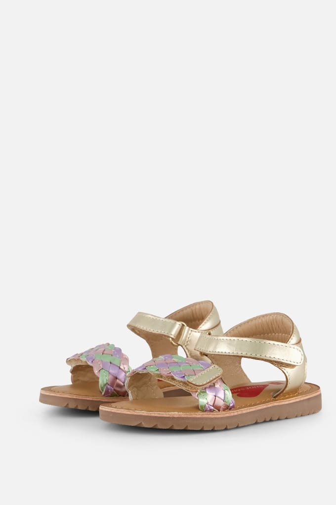 Shoesme Sandalen goud Leer - Maat 30