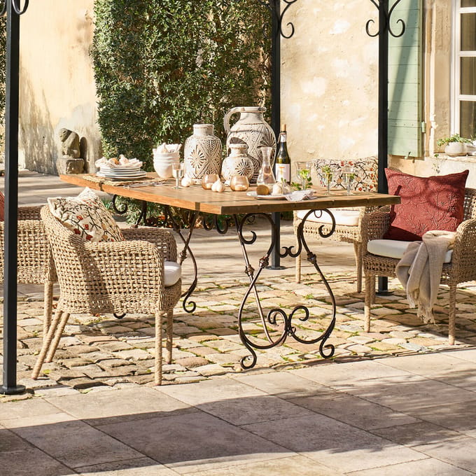LOBERON Tafel Delbridge bruin