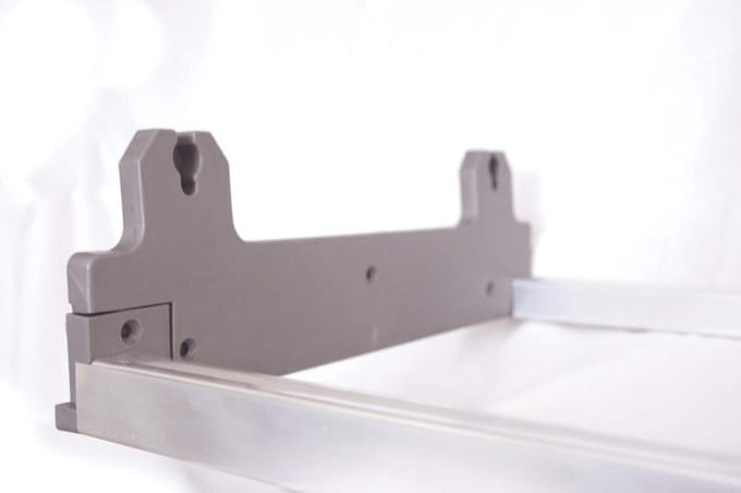 Verstelbaar aluminium frame voor afdruiprek 86 cm (30-35 cm) - Italië gemaakt