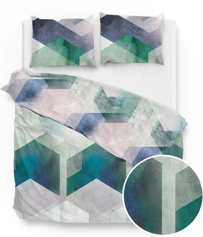 Zo!Home Jort Dekbedovertrek - Tweepersoons - 200x200/220 cm - Multi