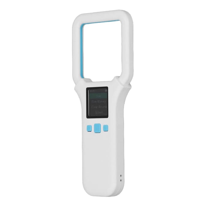 Dieren Tag Reader 134.2khz 125khz RF Huisdier Chip Handheld ID Scanner Reader voor EMID FDX B ISO11784 85