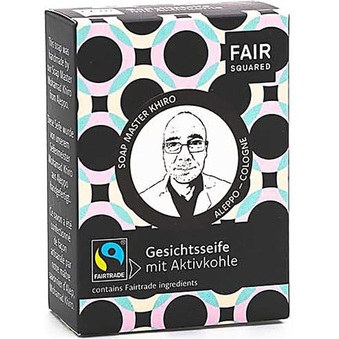 Fair Squared Zwarte Zeep 80 gram