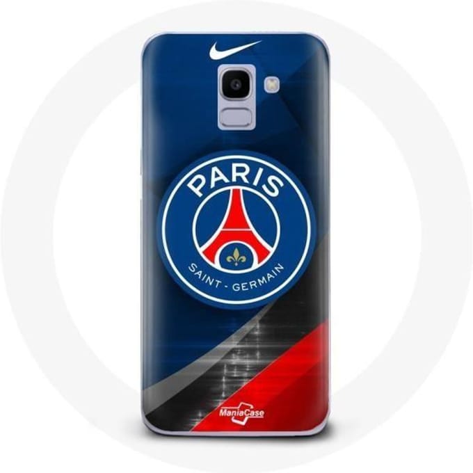 Hoesje - PSG Paris Saint Germain - Galaxy A8 2018 - Flexibel - Bescherming - Logo
