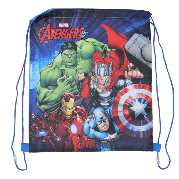 Avengers Gymtas - Zwemtas - 40 cm - Blauw - Voor Kinderen