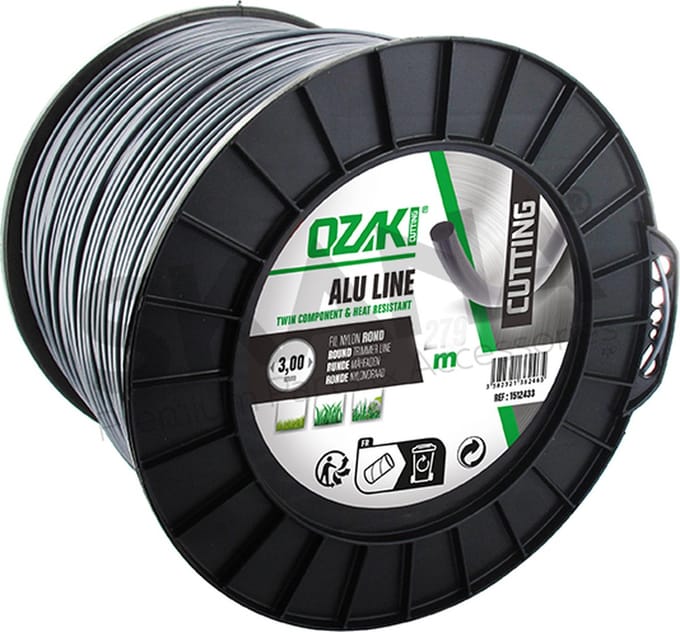 Rol ALU LINE nylondraad OZAKI - Lengte: 159 m, Ø: 4,00 mm.