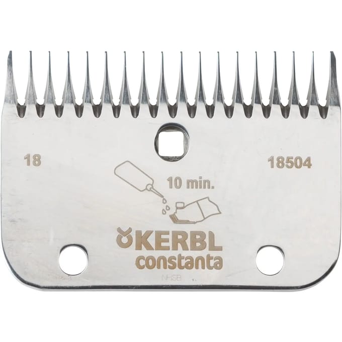 Set kammen 3mm tanden Kerbl AR2 n°60