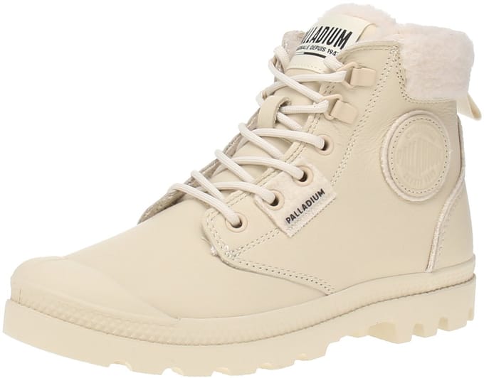 Palladium 94380-175-M Pampa Hi Snow Warm - Dameslaarzen - Amandel-Melk