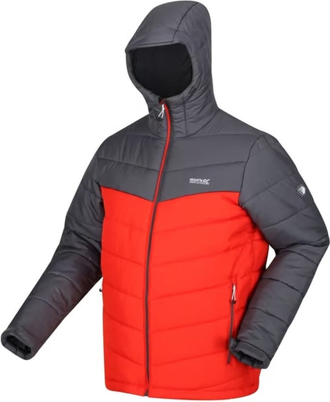 Regatta Heren Nevado V Winterjas Cajun Orange / Rhino Maat M