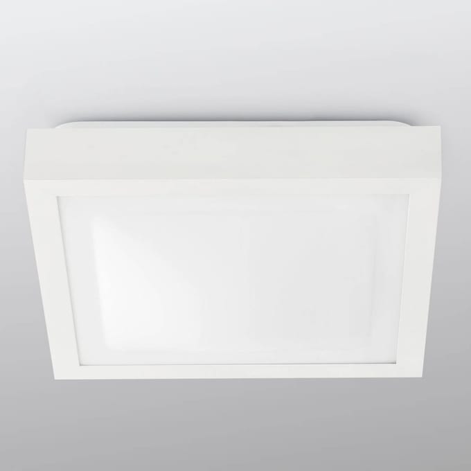 FARO BARCELONA Badkamer-plafondlamp Tola, 32 x 32 cm, wit