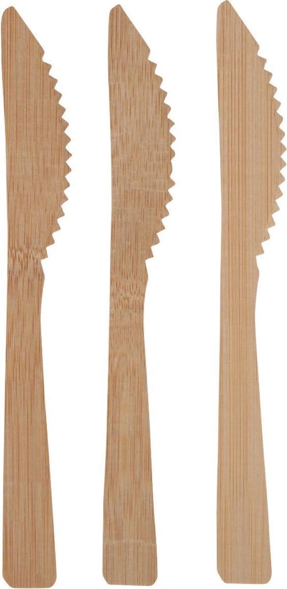 Take Dis Mes bamboe 17cm - Pak 50 stuks