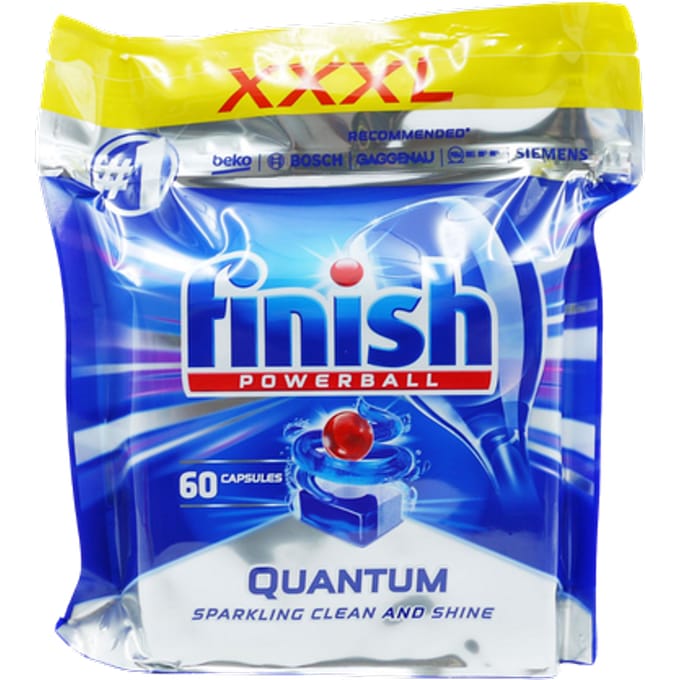 Finish Powerball Quantum Dishwasher Tablets - 60 stuks