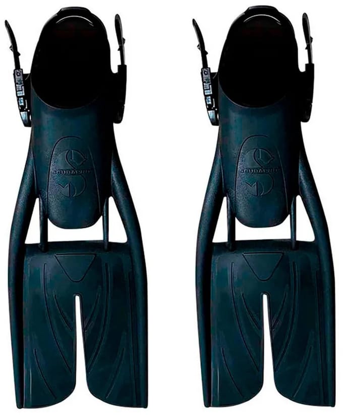 Scubapro Twin Jet Ii Duikvinnen Zwart EU 43-46