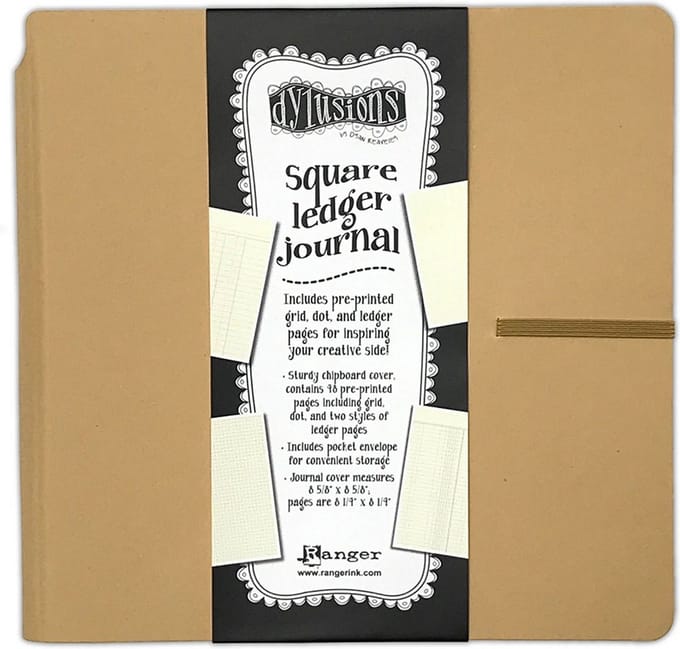 Ranger Dylusions Multi Print Square Ledger