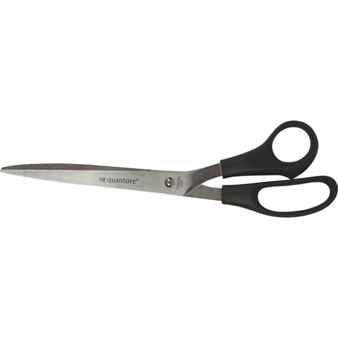 Quantore schaar 250mm met kunststof handvat zwart