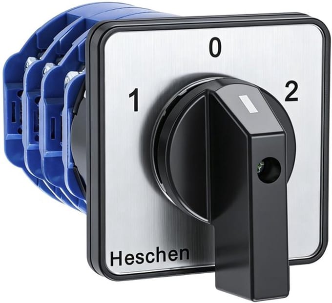 Allecto - Roterende Schakelaar 125A - Driefasige Schakelaar - 3