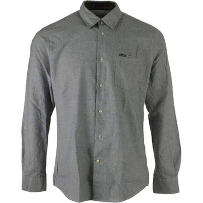 Overhemd Lange Mouw Barbour Turner Tailored Houndstooth Shirt
