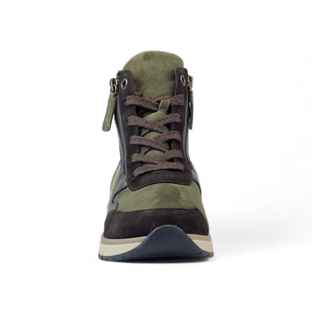 Gabor Comfort Optifit dames sneaker - Groen multi