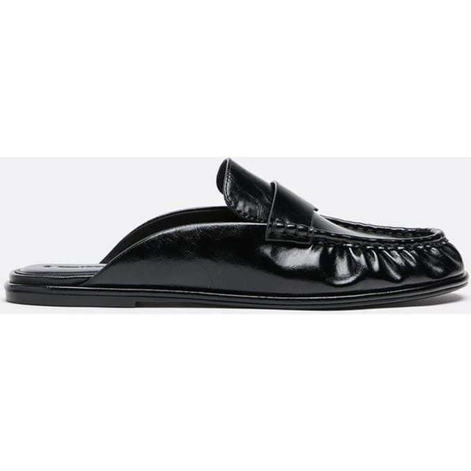 Stradivarius Loafers met open hiel  Zwart 36