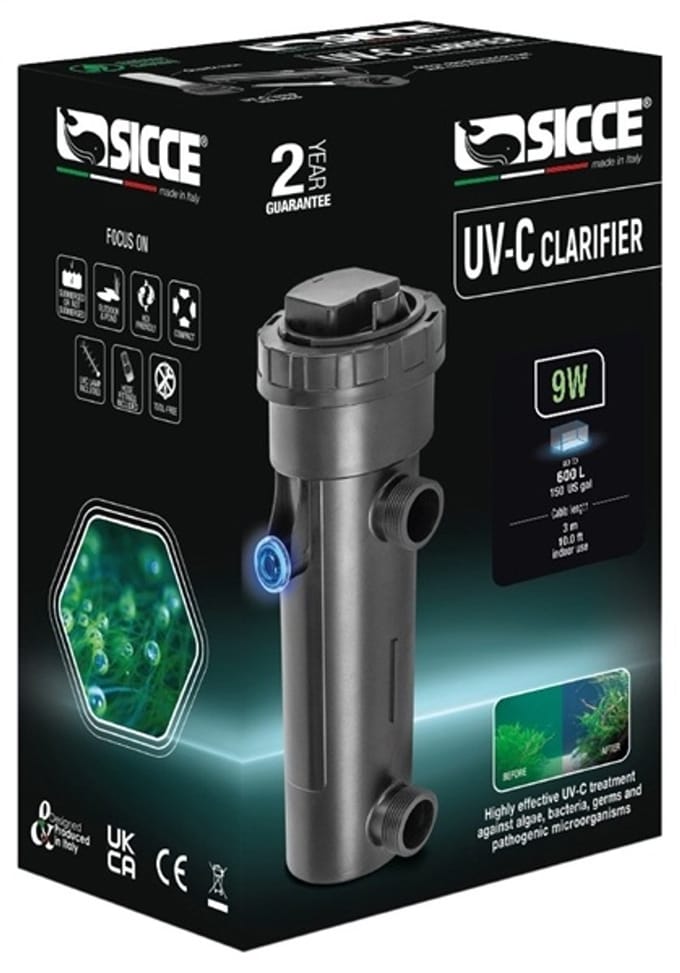 Sicce Uv-C Clarifier 9W