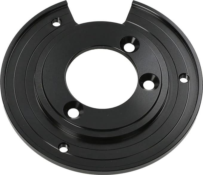 Grondplaat voor binnenrotor ontsteking Gilera & Piaggio zwart