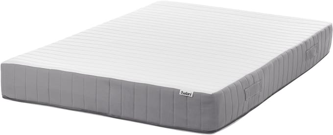 BREEZ - Pocketveringmatras hard - Wit - 120 x 200 cm - Pocketveren