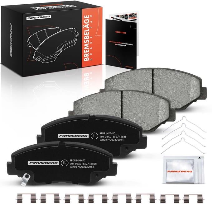 Frankberg 4x remblokken vooras voor Honda