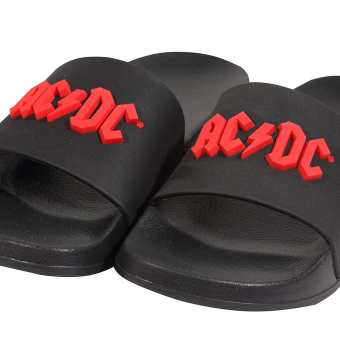 AC/DC Sandaal - Slippers - EU 38-39 - voor Mannen - zwart