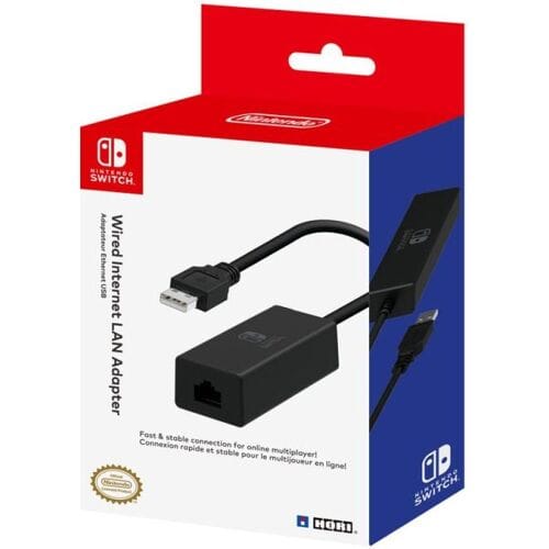 Hori Nintendo Switch Lan Adapter - Officieel Gelicenseerd