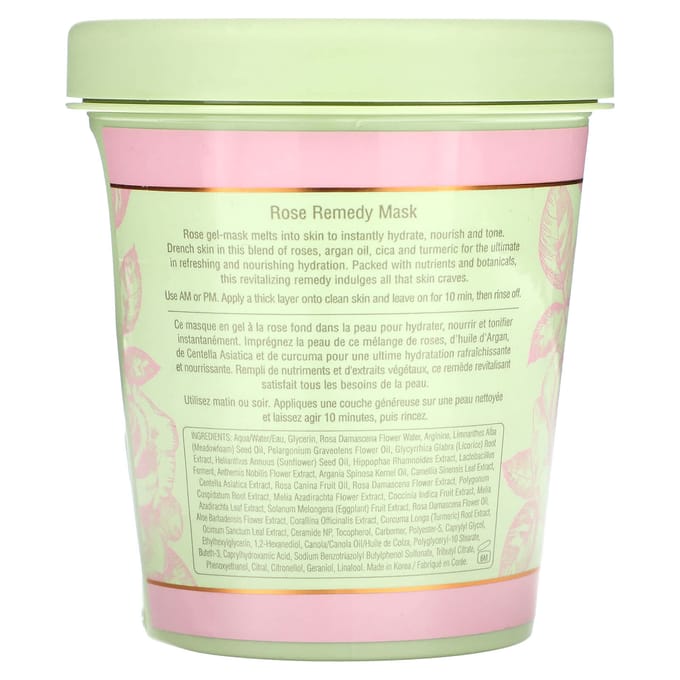 Pixi Beauty, Skintreats, Rose Remedy Beauty Masker, 10 fl oz (300 ml) white