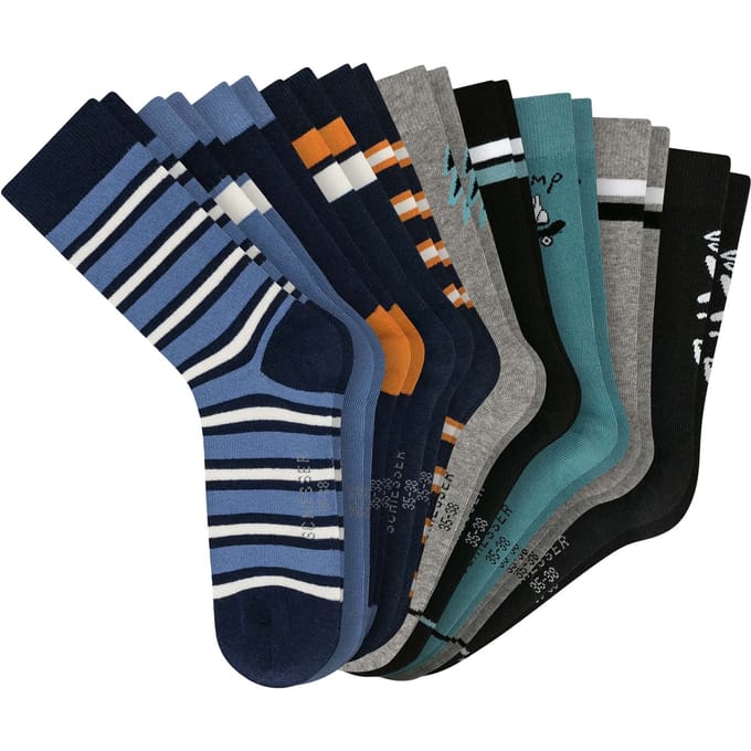 SCHIESSER Sokken Legwear Teens 10P Set van 10