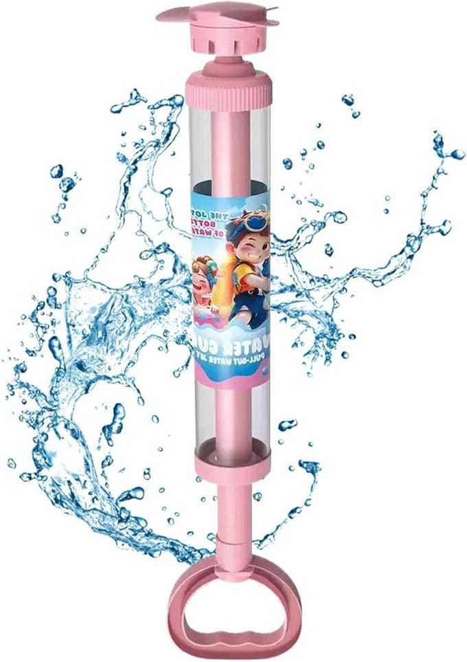 Speelgoed watersproeier - Waterpistool Kinderen - Buiten Spelen - Roterend Paraplu Effect - 46 cm - Roze