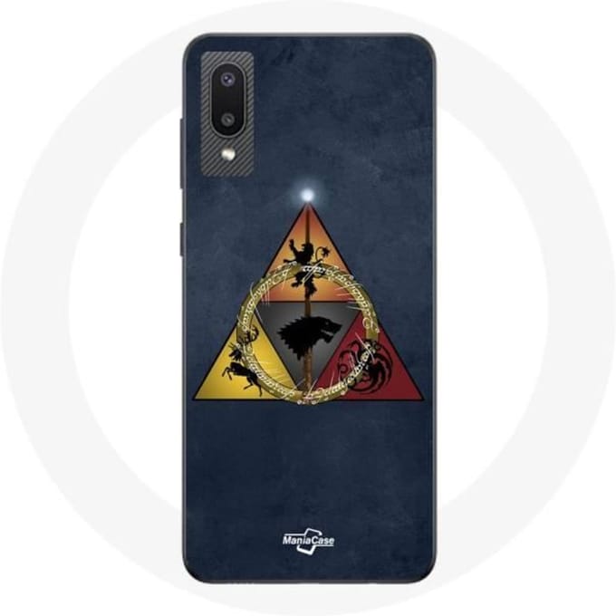 Coque - Game of Thrones - Samsung Galaxy A02 - Souple - Triangle Logo Baratheon - Mixte