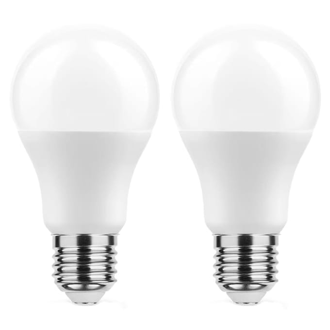 Technik E27 LED Lamp 11.1W - 1055lm - 2700K - Warm Wit - LED Globe A60 - Vervangt 75W Halogeen Gloeilamp - 2 stuks