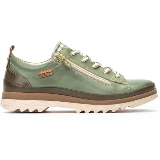 Pikolinos Vigo - dames sneaker - Groen - maat 40 (EU) 7 (UK)