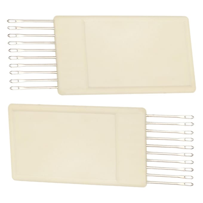 2 stuks transfernaaldgereedschap 10 klauwen geen krassen duurzame breimachine accessoires voor universele white
