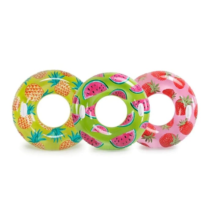 Intex Tropisch fruit zwembanden, 3 assorti, 107 cm