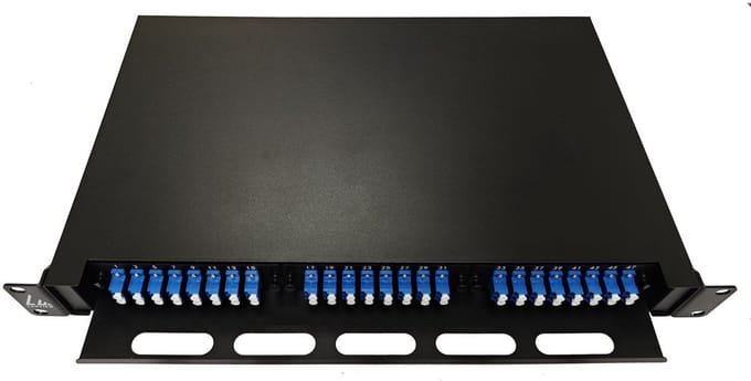 Fiber Optic Sliding Panel