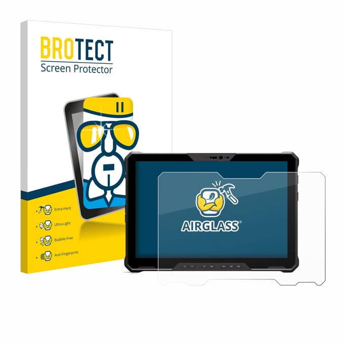 Screenprotector voor Dell Latitude 7230 Rugged Extreme Beschermglas transparant